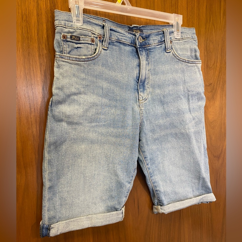 Ralph Lauren Sullivan Slim Stretch Denim Short - Picture 3 of 5